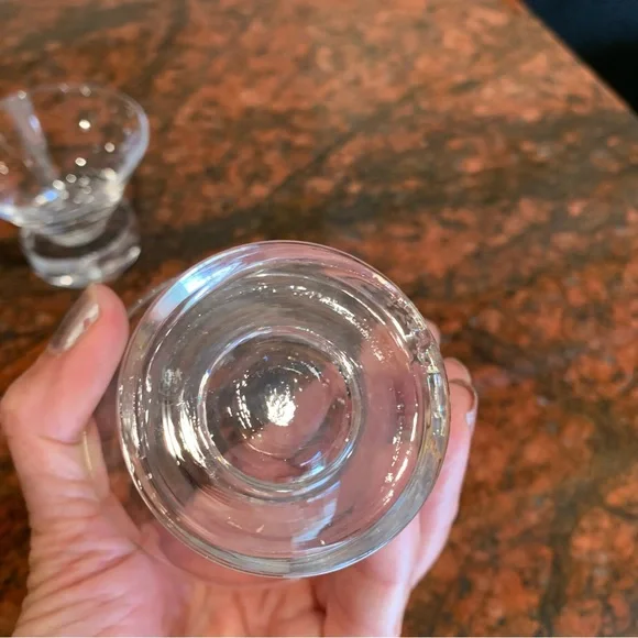 TEMPTATIONZ. *FREE GIFT W/PURCH. 4-Stemless martini gls; 2oz cap; 2.25H X 2.8W. - Picture 4 of 5